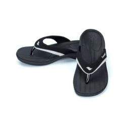 'Powerstep' Women's ArchWear™ Sandal - Black -Outdoor Clothing Shop 8500 10 product 01 1400px 72dpi 1024x1024@2x