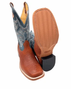 'Boulet' Men's 13" Western Square Toe - Utta Whisky / Puma Turqueza -Outdoor Clothing Shop 92935 1024x1024@2x