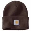 'Carhartt' Acrylic Knit Watch Hat - Dark Brown