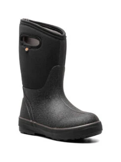 'Bogs' Kids Classic II Solid Insulated WP Rain Boots - Black -Outdoor Clothing Shop Bogs Fall 2022 72950 001 ALT 2 1024x1024@2x
