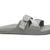 'Chaco' Chillos Slide Sandal - Pierce Steeple Grey