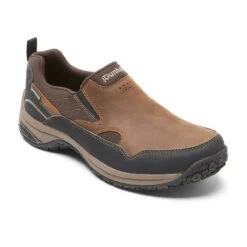 'Dunham' Men's Cloud Plus WP Slip On - Brown Leather -Outdoor Clothing Shop CI6375 MAIN S 1024x1024@2x