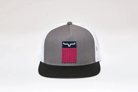 'Kimes Ranch' Cody Trucker Cap - Charcoal 1 'Kimes Ranch' Cody Trucker Cap - Charcoal