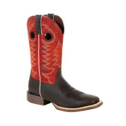 'Durango' Men's 13" Rebel Pro Western Square Toe - Chestnut / Crimson -Outdoor Clothing Shop DDB0222 1024x1024@2x