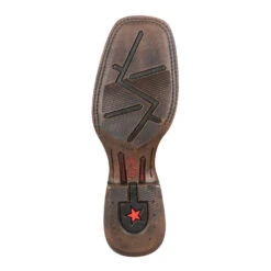 'Durango' Men's 13" Rebel Pro Western Square Toe - Chestnut / Crimson -Outdoor Clothing Shop DDB0222 outsole 1024x1024@2x