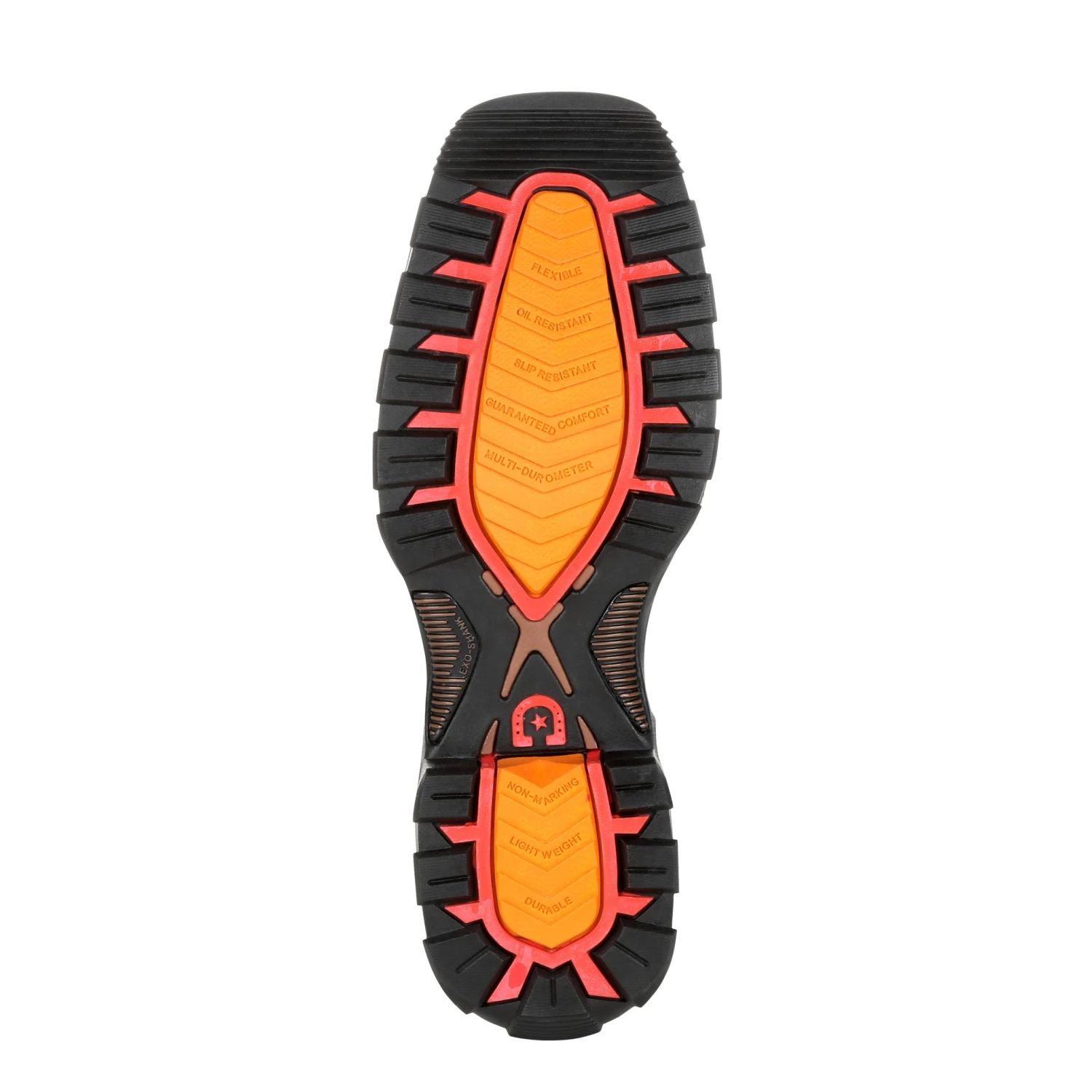 'Durango' Men's 11" Maverick XP Western Work Square Toe - Brown / Tan 2 'Durango' Men's 11" Maverick XP Western Work Square Toe - Brown / Tan - Image 2