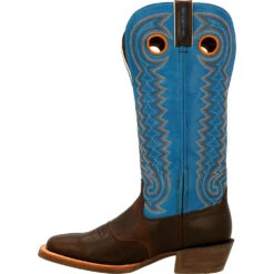 'Durango' Men's 15" Rebel Pro Western Saddle Boot - Chestnut / Brilliant Blue 11 'Durango' Men's 15" Rebel Pro Western Saddle Boot - Chestnut / Brilliant Blue -Outdoor Clothing Shop DDB0337 instep profile 1024x1024@2x