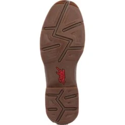 'Durango' Men's 12" Rebel Western Round Toe - Oak Bark / Midnight -Outdoor Clothing Shop DDB0428 outsole 1024x1024@2x