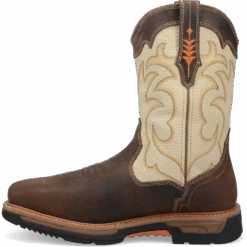 'Dan Post' Men's 11" Storm Tide EH WP Western Square Toe - Bone / Brown 13 'Dan Post' Men's 11" Storm Tide EH WP Western Square Toe - Bone / Brown -Outdoor Clothing Shop DP56411 shdw 3 1024x1024@2x