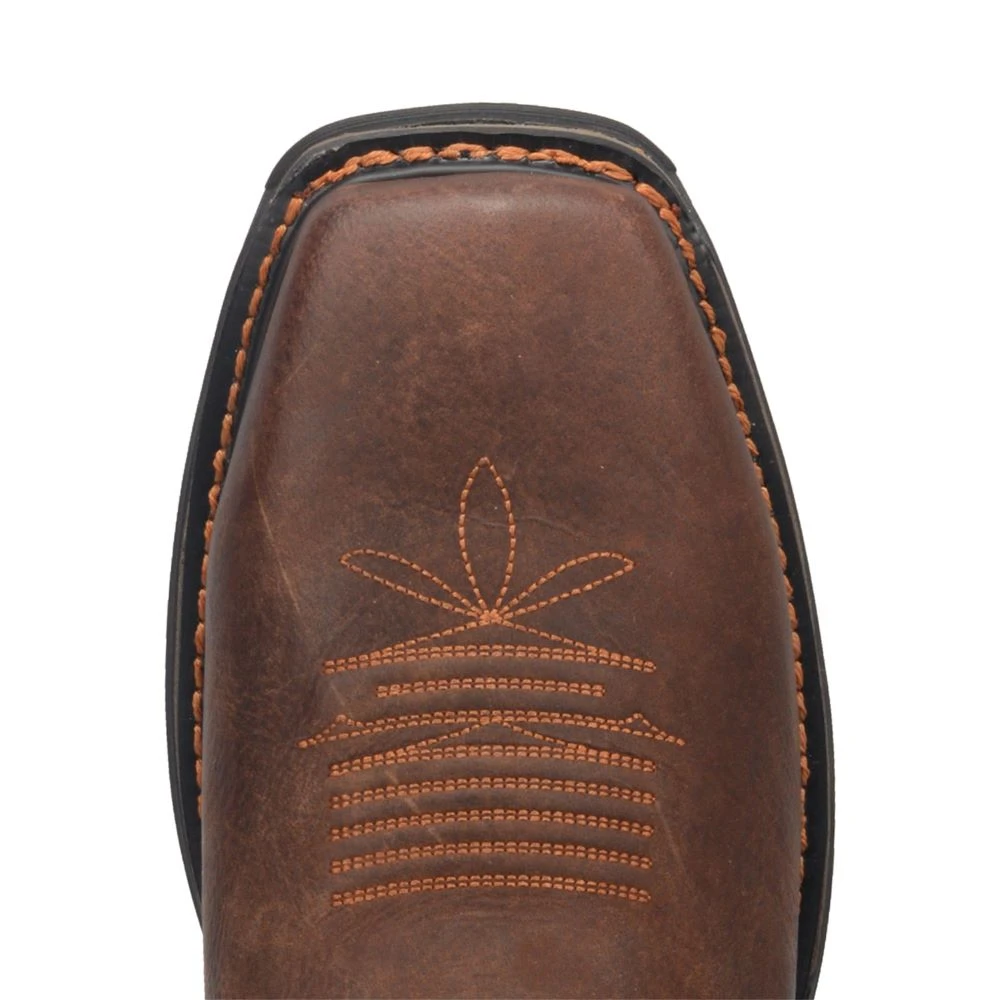 'Dan Post' Men's 11" Thunderhead EH WP Western Square Toe - Brown / Black 3 'Dan Post' Men's 11" Thunderhead EH WP Western Square Toe - Brown / Black - Image 3