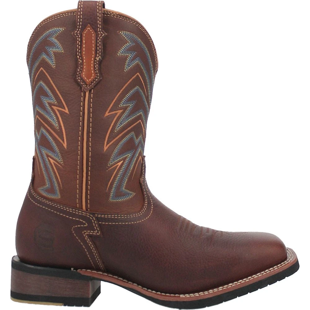 'Dan Post' Men's 11" Arrowhead Western Square Toe - Chocolate 1 'Dan Post' Men's 11" Arrowhead Western Square Toe - Chocolate