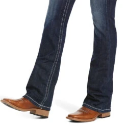 'Ariat' Women's R.E.A.L. Low Rise Stretch Rosy Whipstitch Boot Cut - Lakeshore -Outdoor Clothing Shop F16 WMS WEST 10018351 detail01 1024x1024@2x