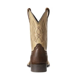 'Ariat' Youth Pace Setter - Timber / Rice Crispy -Outdoor Clothing Shop F19 YTH WEST Couto 10029598 heel 1024x1024@2x