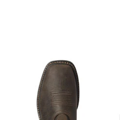 'Ariat' Men's Workhog XT VentTEK Square Toe - Brown -Outdoor Clothing Shop F21 MNS WORK 10038427 toe 1024x1024@2x