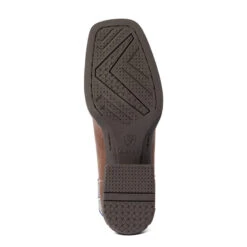 'Ariat' Youth 8" Sorting Pen Western Square Toe - Chocolate / Navy -Outdoor Clothing Shop F21 YTH WEST 10038333 sole 1024x1024@2x