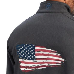 'Ariat' Men's Logo 2.0 Patriot Softshell Water Resistant Jacket - Charcoal 6 'Ariat' Men's Logo 2.0 Patriot Softshell Water Resistant Jacket - Charcoal -Outdoor Clothing Shop F22 MNS WEST 10041439 detail02 1024x1024@2x