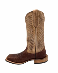 Fenoglio Boots Men's Bison Square Toe - Brown / Tan -Outdoor Clothing Shop FB001012122 1024x1024@2x