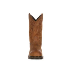 'Rocky' Men's 10" Original Ride Branson Roper WP Round Toe - Aztec Crazy Horse -Outdoor Clothing Shop FQ0002733 front 1024x1024@2x