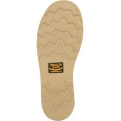 'Georgia Boot' Men's 6" Wedge Moc Toe EH Soft Toe - Brown -Outdoor Clothing Shop GB00356 outsole 1024x1024@2x