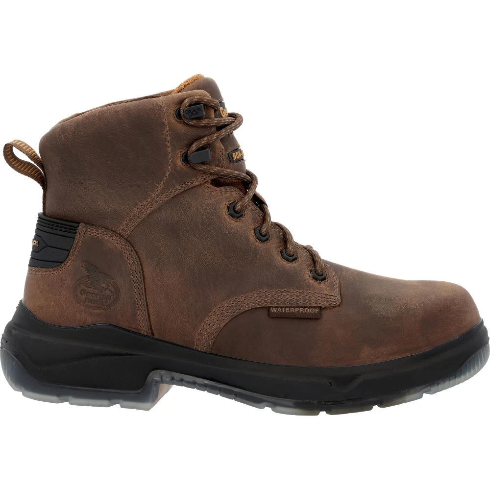 'Georgia Boot' Men's 6" FLXpoint Ultra EH WP Soft Toe - Brown 1 'Georgia Boot' Men's 6" FLXpoint Ultra EH WP Soft Toe - Brown