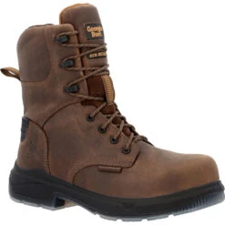 'Georgia Boot' Men's 8" FLXpoint Ultra EH WP Comp Toe - Brown 12 'Georgia Boot' Men's 8" FLXpoint Ultra EH WP Comp Toe - Brown -Outdoor Clothing Shop GB00554 1024x1024@2x