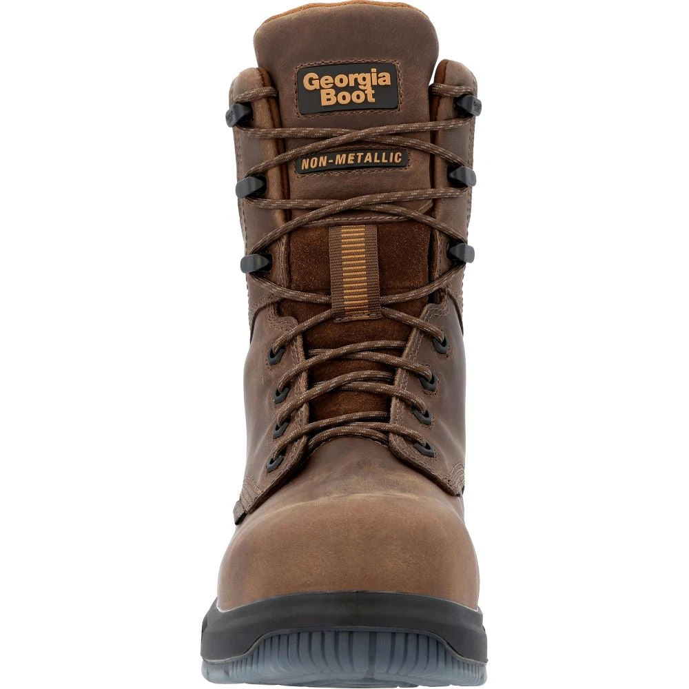 'Georgia Boot' Men's 8" FLXpoint Ultra EH WP Comp Toe - Brown 4 'Georgia Boot' Men's 8" FLXpoint Ultra EH WP Comp Toe - Brown - Image 4