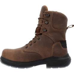 'Georgia Boot' Men's 8" FLXpoint Ultra EH WP Comp Toe - Brown 13 'Georgia Boot' Men's 8" FLXpoint Ultra EH WP Comp Toe - Brown -Outdoor Clothing Shop GB00554 instep profile 1024x1024@2x