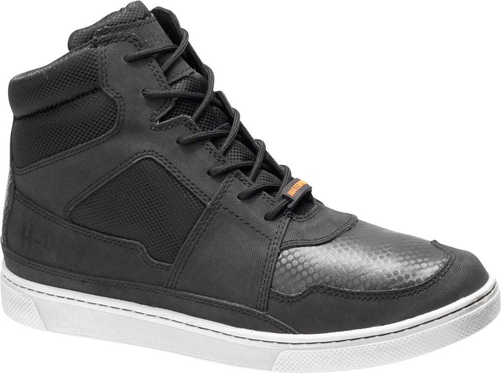 'Harley Davidson' Men's 6" Eagleson WP Riding Sneaker - Black 6 'Harley Davidson' Men's 6" Eagleson WP Riding Sneaker - Black - Image 6