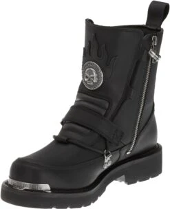 'Harley Davidson' Men's 6" Distortion Skull Zip Boot - Black 13 'Harley Davidson' Men's 6" Distortion Skull Zip Boot - Black -Outdoor Clothing Shop HDM D94167 F15 091114 135 1024x1024@2x