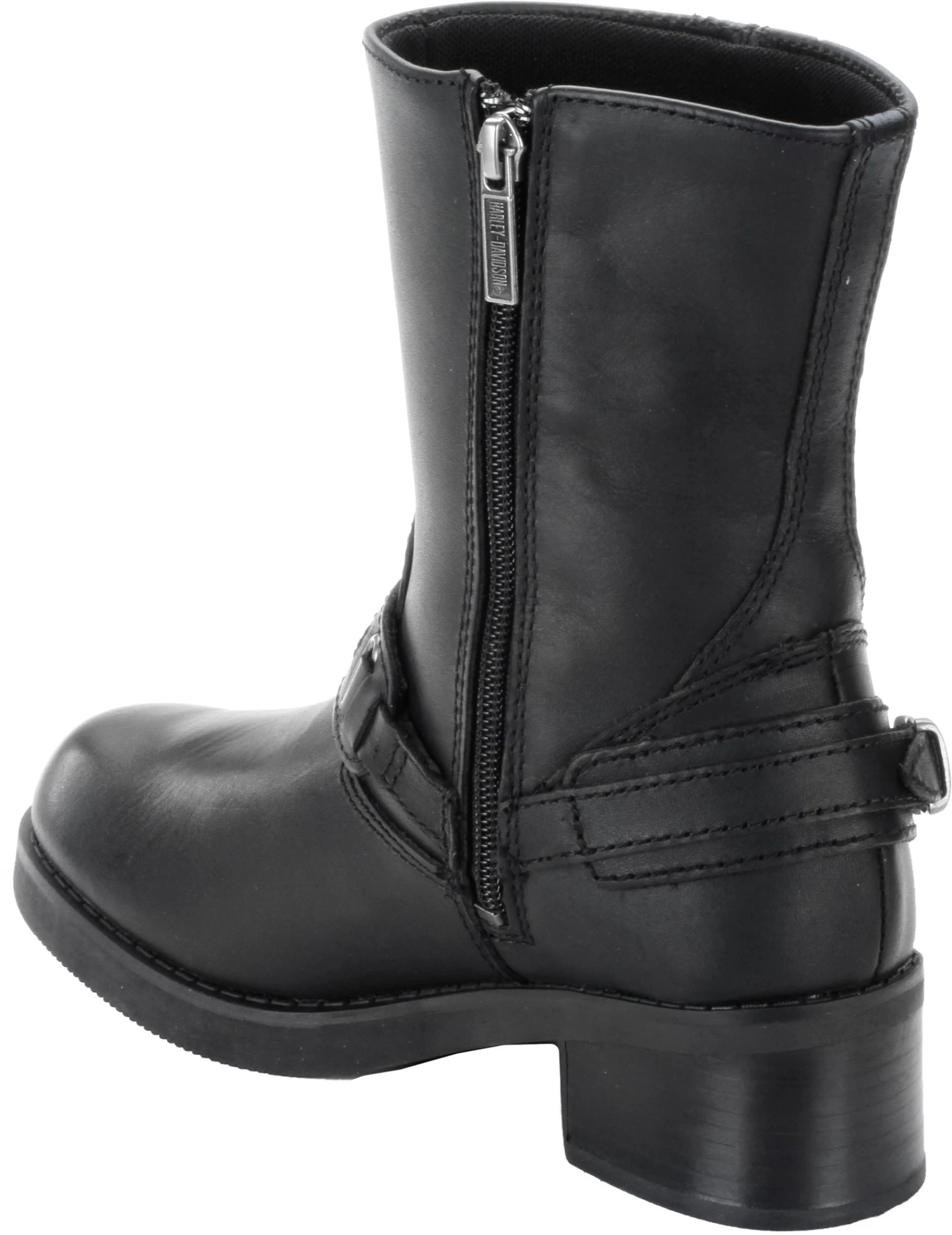 'Harley Davidson' Women's 8" Christa Harness Boot - Black 6 'Harley Davidson' Women's 8" Christa Harness Boot - Black - Image 6