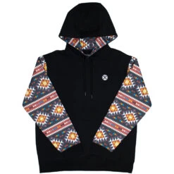 'Hooey' Men's "Summit" Hoody - Black / Red