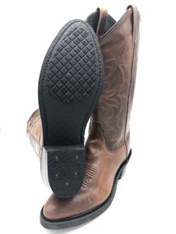 'Old West' Men's 13" Western Narrow Round Toe - Brown 11 'Old West' Men's 13" Western Narrow Round Toe - Brown -Outdoor Clothing Shop IMG 2910 1024x1024@2x