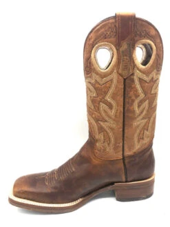 'Tanner Mark' Men's 13" Western Square Toe - Orange (Tan) / Marble Orix -Outdoor Clothing Shop IMG 3256 1024x1024@2x