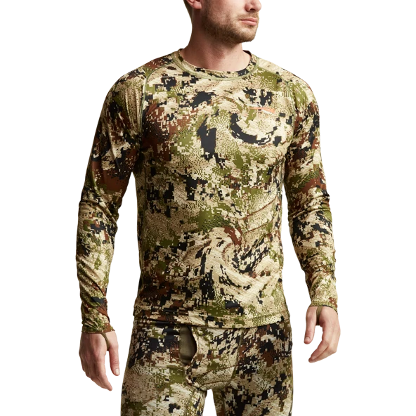 'Sitka' Men's Core Lightweight Crew Shirt - Big Game : Turkey : Optifade Subalpine 1 'Sitka' Men's Core Lightweight Crew Shirt - Big Game : Turkey : Optifade Subalpine