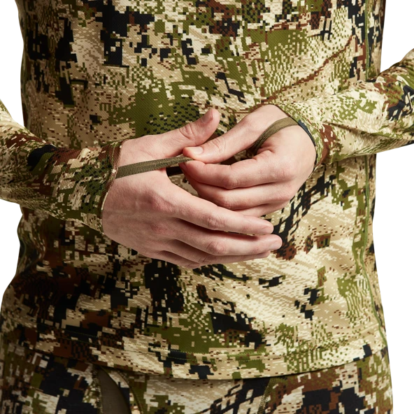 'Sitka' Men's Core Lightweight Crew Shirt - Big Game : Turkey : Optifade Subalpine 3 'Sitka' Men's Core Lightweight Crew Shirt - Big Game : Turkey : Optifade Subalpine - Image 3