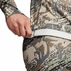 'Sitka' Men's Core Midweight Zip T-Shirt - Big Game : Optifade Open Country -Outdoor Clothing Shop Img SITKA BG 2021 10068 OB Mens Core Midweight Zip T LS Optifade Open Country 592p Studio 2001 1024x1024@2x