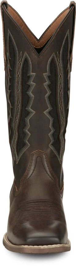 'Justin Brands' Women's 12" Jaycie Western Square Toe - Brown -Outdoor Clothing Shop JST 008 GY2971 1024x1024@2x
