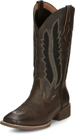 'Justin Brands' Women's 12" Jaycie Western Square Toe - Brown -Outdoor Clothing Shop JST 010 GY2971 1024x1024@2x