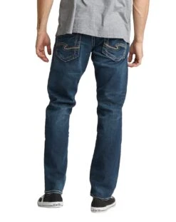 'Silver Jeans' Men's Eddie - Dark Wash Indigo Denim -Outdoor Clothing Shop M42995RAS454 IND 02 1024x1024@2x