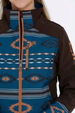 'Cinch' Women's Concealed Carry Bonded Jacket - Brown -Outdoor Clothing Shop MAJ9858001 5 1024x1024@2x