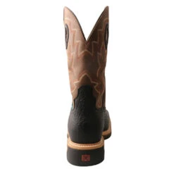 'Twisted X' Men's 12" Lite Western Work EH WP Steel Toe - Black / Brown -Outdoor Clothing Shop MLCSW02 BK 2048x2048 213d9c8e 19ef 4adb b707 e1f56f040444 1024x1024@2x