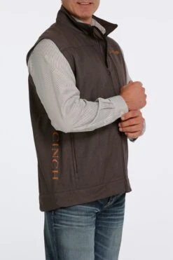 'Cinch' Men's Bonded Vest - Brown -Outdoor Clothing Shop MWV1515013 3 1024x1024@2x
