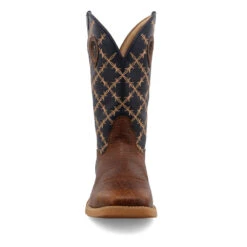 'Twisted X' Men's 12" Tech X Western Square Toe - Rustic Brown/ Navy -Outdoor Clothing Shop MXTR004.08 4800X4800 R 1024x1024@2x