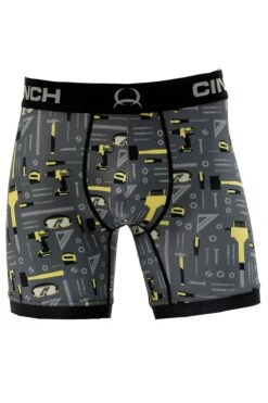 'Cinch' Men's 6" Tools Boxer Brief - Grey -Outdoor Clothing Shop MXY6002025 1024x1024@2x