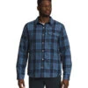 'The North Face' Men's Campshire Flannel - Shady Blue
