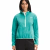 'The North Face' Women's TKA Glacier Crop Pullover - Porcelain Green