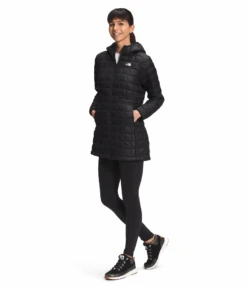 'The North Face' Women's Thermoball Stowable ECO Jacket - TNF Black -Outdoor Clothing Shop NF0A5GLB JK3 model34 1024x1024@2x
