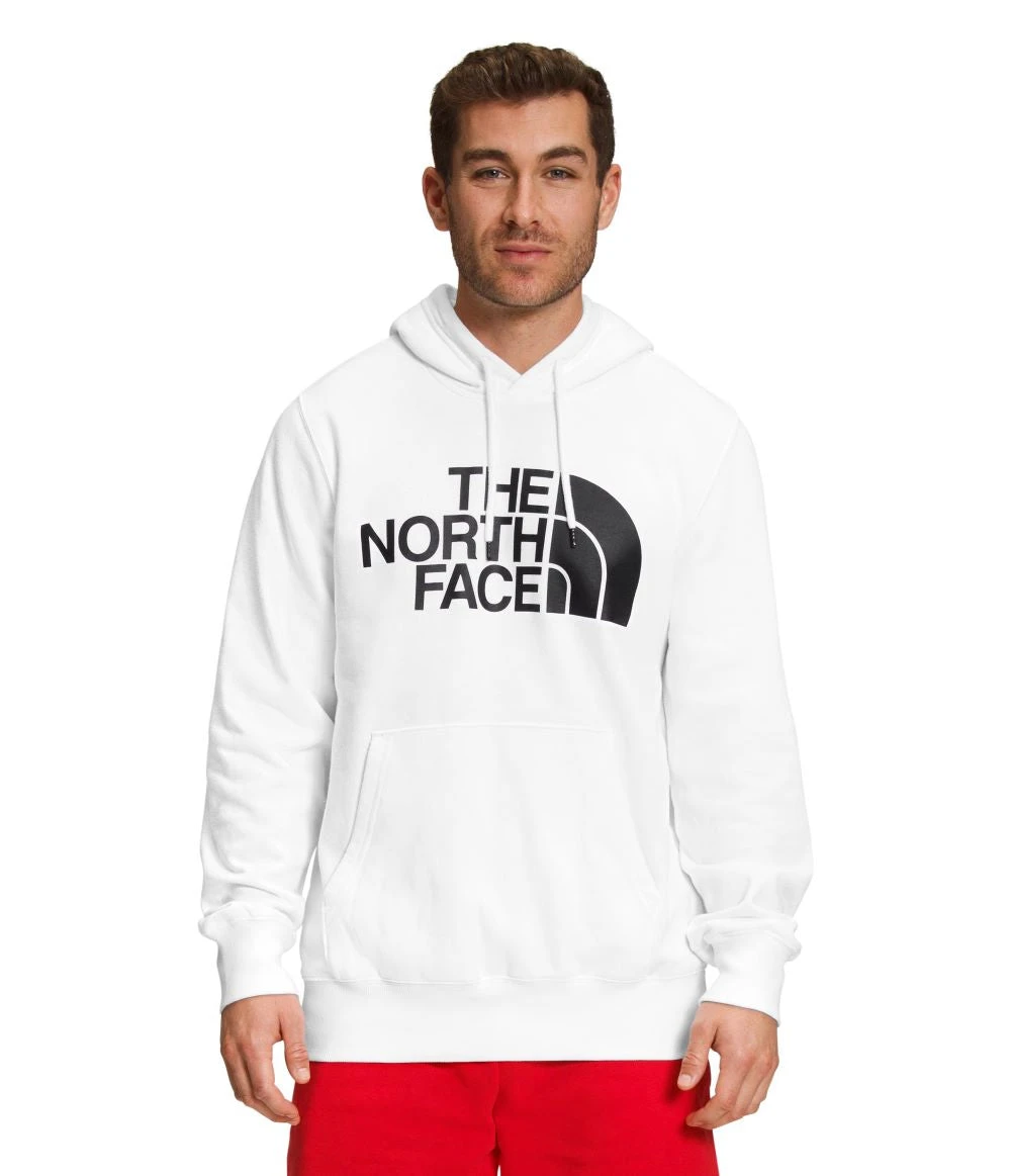 'The North Face' Men's Half Dome Pullover Hoodie - TNF White / TNF Black 1 'The North Face' Men's Half Dome Pullover Hoodie - TNF White / TNF Black