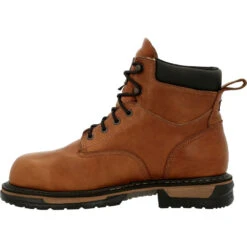 'Rocky' Men's 6" IronClad EH WP Steel Toe - Brown -Outdoor Clothing Shop RKK0330 instep profile 1024x1024@2x