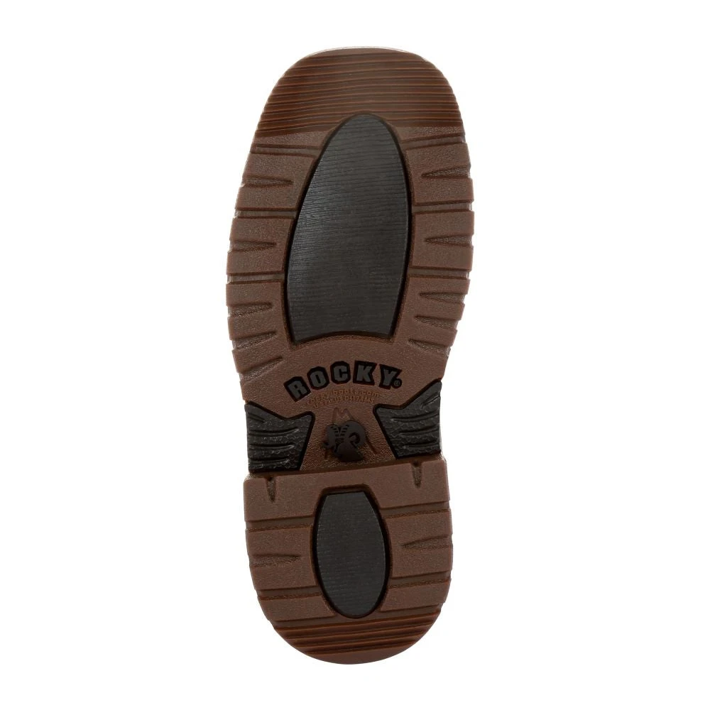 'Rocky' Child Ride FLX Square Toe Boot - Denim Blue / Brown 3 'Rocky' Child Ride FLX Square Toe Boot - Denim Blue / Brown - Image 3